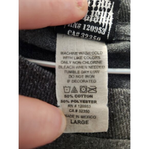 Metal Mulisha T-Shirt Large Gray Pre-Owned - Picture 3 of 8